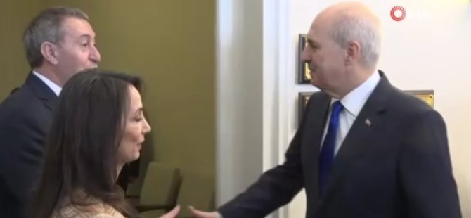 Kurtulmuş DEM Parti'yi ziyaret etti