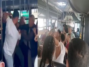 Taciz iddiası otobüsü karıştırdı