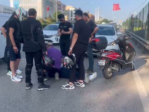 Bursa'da motosiklet kazası