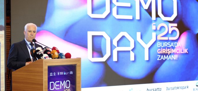 Bozbey, ‘Bursa Demo Day 2025’ programını tanıttı