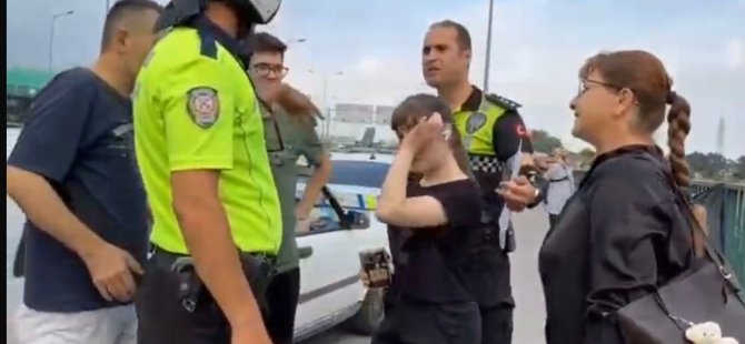 Göz yaşlarına boğulan çocuk sınava böyle yetişti
