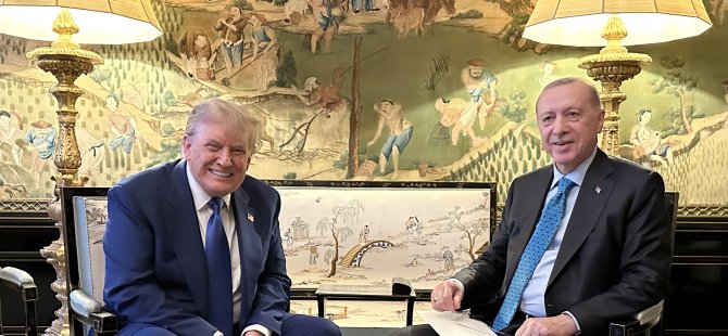 Cumhurbaşkanı Erdoğan, Trump ile görüştü