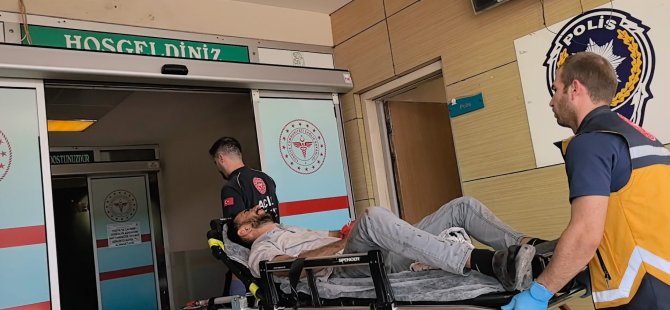 Kolunu makineye kaptıran işçi yaralandı