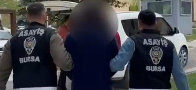 Polis onu pazarda yakaladı