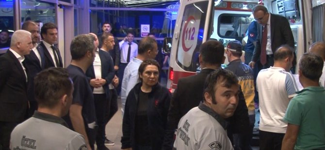 AKP'li Yalçın ambulans uçakla sevk edildi
