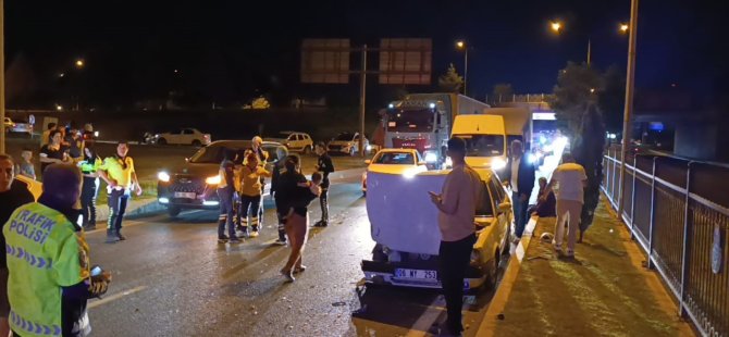 Bursa'da zincirleme kaza