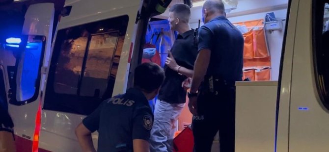 Polise bıçakla saldıran şahıs vuruldu