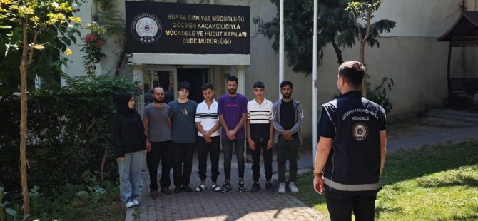 Bursa’da göçmen kaçakçılığı operasyonu