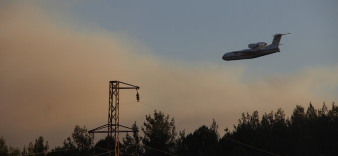 Çeşme’deki orman yangını kontrol altına alındı