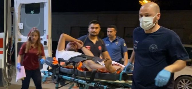 Yol kenarında alkol alırken vuruldu!