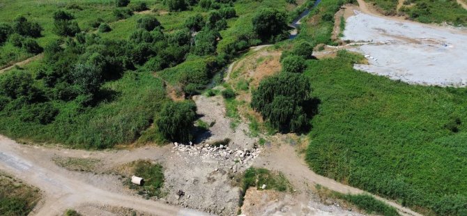 Bursa'da kuraklık alarmı...Çakırca deresi kurudu...