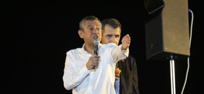 Özel, Adana'da konuştu: İftiralardan bıktık