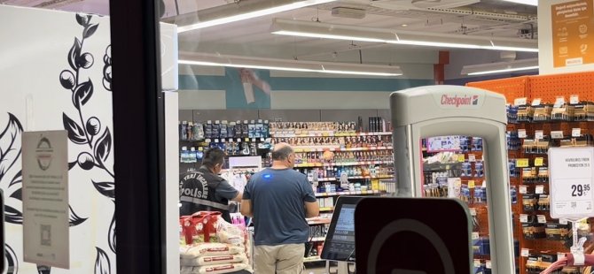 Markette dehşet saçtı ormanda yakalandı