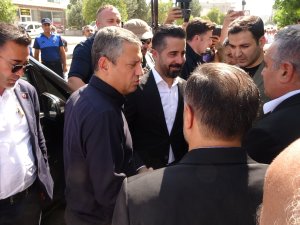 Özgür Özel, Abdurrahman Tutdere'yi ziyaret etti