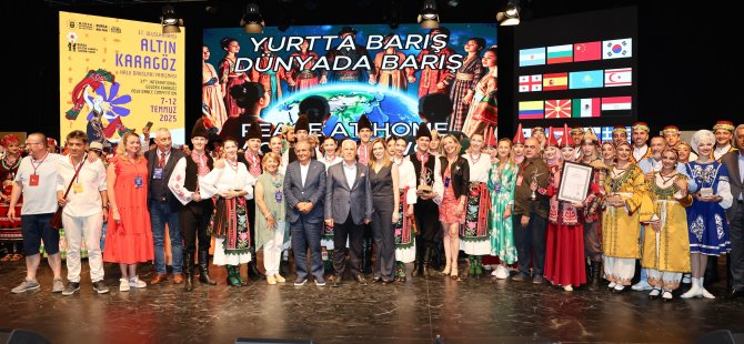 Altın Karagöz Halk Dansları birincisi belli oldu
