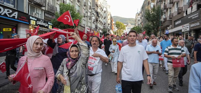 Bursa'da 15 Temmuz şehitleri anıldı