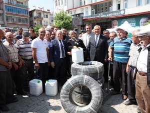 Bursa’dan Domaniç’e tarımsal destek