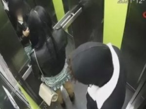 Asansörde taciz eden kargocu tutuklandı