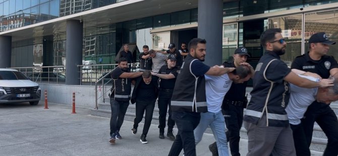 Bursa'da O çete çökertildi: 17 tutuklama