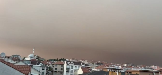 Bursa'yı duman ve kül kapladı
