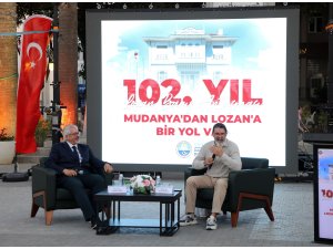 Mudanya'da Lozan'ın 102. yılında anlamlı buluşma