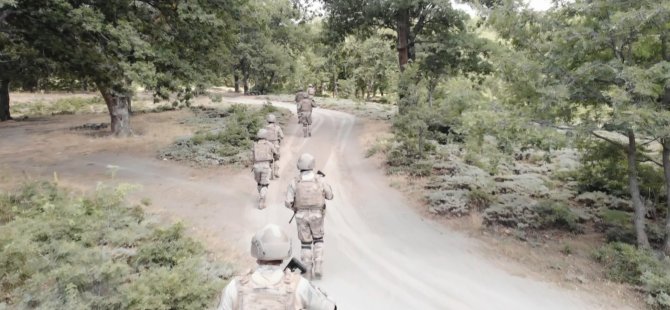 Komandolar yangın devriyesine çıktı