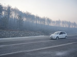 Bursa 3 gündür yanıyor! Gökyüzünü duman kapladı