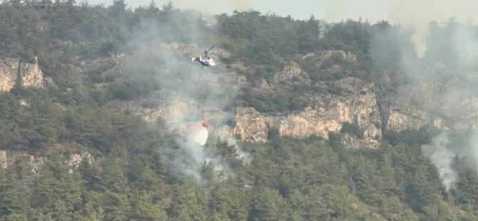 Karabük’teki orman yangını kısmi olarak kontrol altına alındı