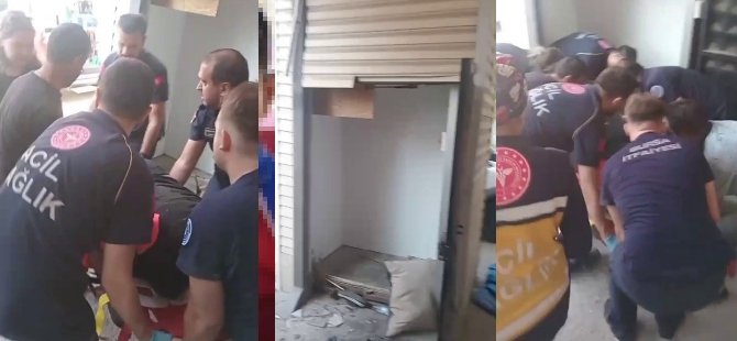 Bursa'da asansör zemine çakıldı: 1 yaralı