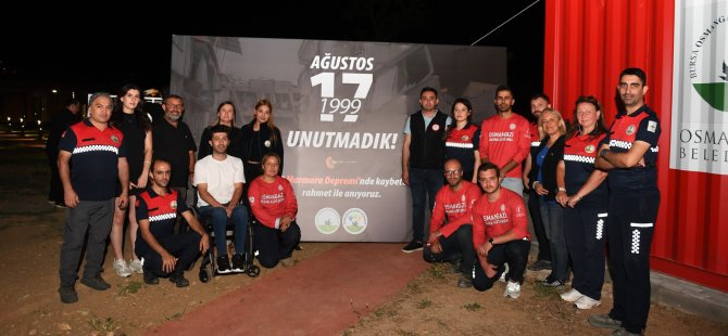 17 Ağustos depremi unutulmadı