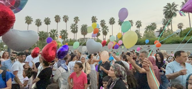 Yağmur’un doğum gününde gökyüzüne umut uçtu