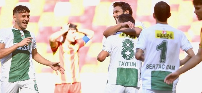 Bursaspor'dan gol yağmuru: 8-0