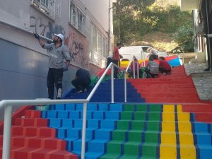 Bursa'da sokaklar sanatla buluşuyor