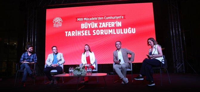 Nilüfer’de 30 Ağustos söyleşisi
