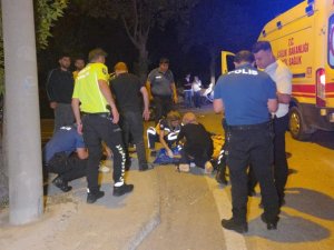 Bursa’da motosiklet kazası! 2 kardeş yaralandı