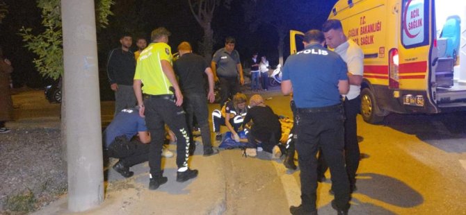 Bursa’da motosiklet kazası! 2 kardeş yaralandı