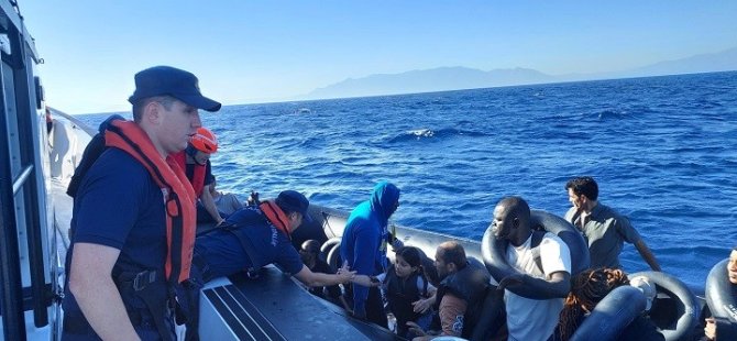 12’si çocuk 137 göçmen yakalandı