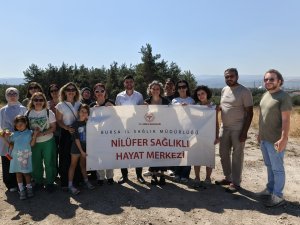 Sigarayı bırakanlarla fidan dikimi!