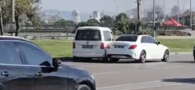 Kazaya neden olan sürücü olay yerinden kaçtı