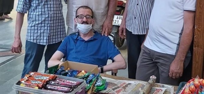 Vicdansız hırsız! Engelli vatandaşın parasını çaldı
