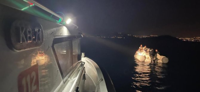 20 düzensiz göçmen kurtarıldı