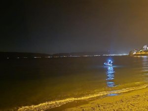 Bursa'da denizde çığlık seslerini duyan sahile koştu