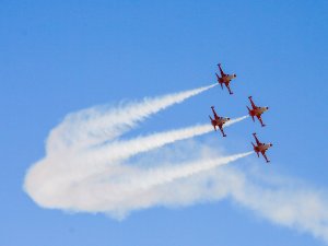 Türk Yıldızları’ndan Hürjet vurgusu