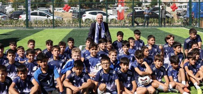 Yunuseli Mahallesine yeni spor tesisi