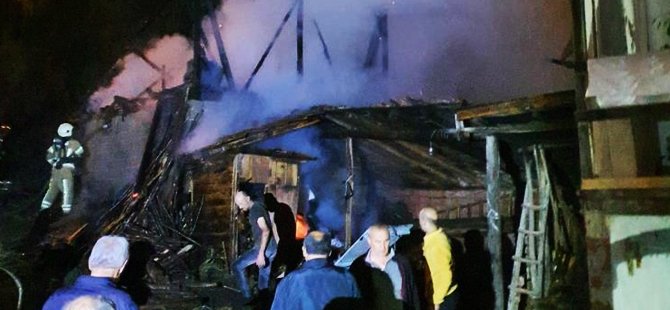 Bursa’da korkutan yangın! Samanlık kullanılamaz hale geldi