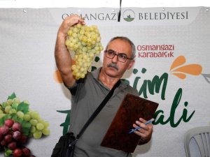 En kaliteli üzümler Osmangazi'de yarıştı