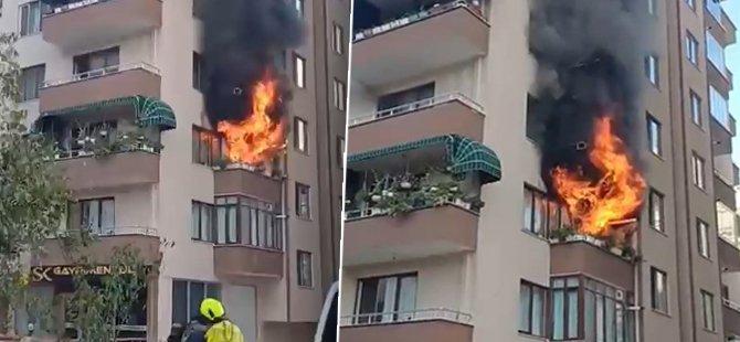 Bursa'da ocakta unutulan yemek faciaya neden oluyordu