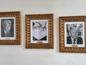 Trump'tan ince gönderme! Biden'ın fotoğrafı yerine bakın ne koydu?