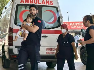 Bursa'da 'maraş otu' yutan 1 yaşındaki bebek hastanelik oldu