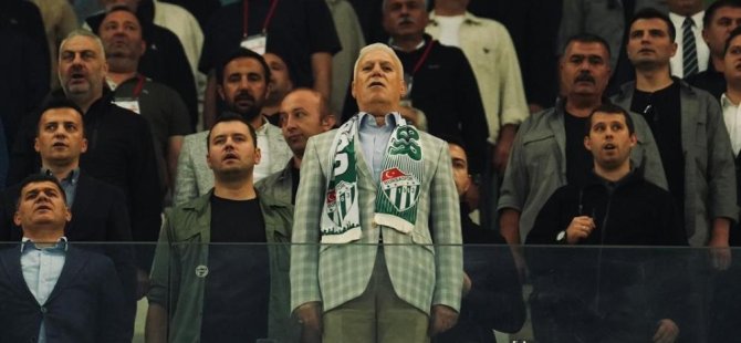 Mustafa Bozbey: "Her zaman yanındayız Bursaspor’umuz"